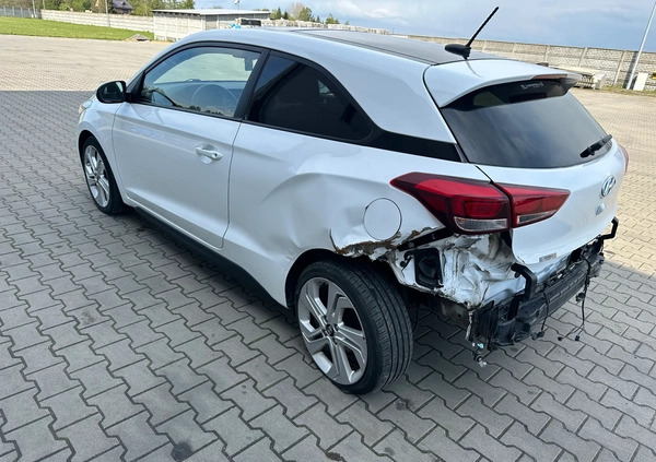 Hyundai i20 cena 18900 przebieg: 96400, rok produkcji 2017 z Bogatynia małe 56